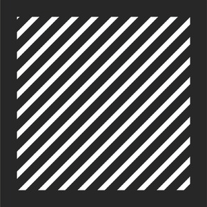 №87 Решетка магнитная, черная, квадратная (диагональные линии)