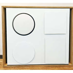 Стенд с парящими вытяжками из фанеры (12мм)